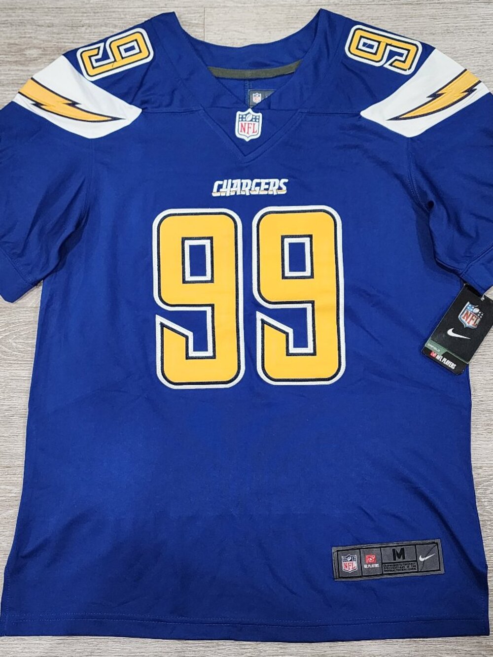 Nike NFL On Field Los Angeles Chargers Joey Bosa #99 Jersey Men's M NWT